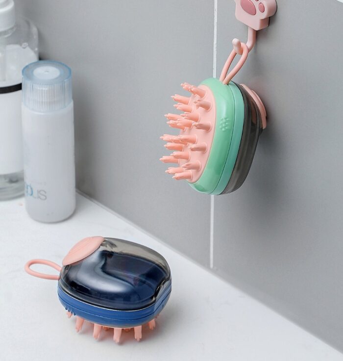 2 In 1 Dog Cleaning Bathing Massage Shampoo Soap Dispensing - Image 10