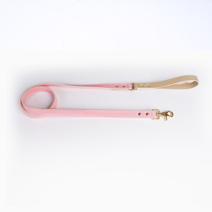 Leather Pet Dog Leash Collar Set - Image 9