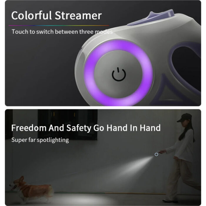 Fantastic Dog Leash With Built-in Spotlight For Extra Safety - Image 6